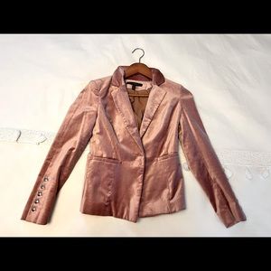 Pink Velvet Blazer